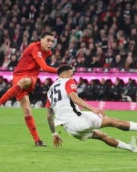 开云体育-【德甲】穆西亚拉一条龙，拜仁4比0法兰克福